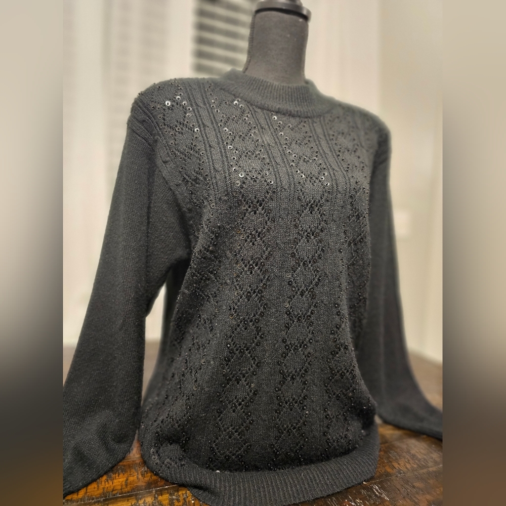 Vintage Sequin Sweater